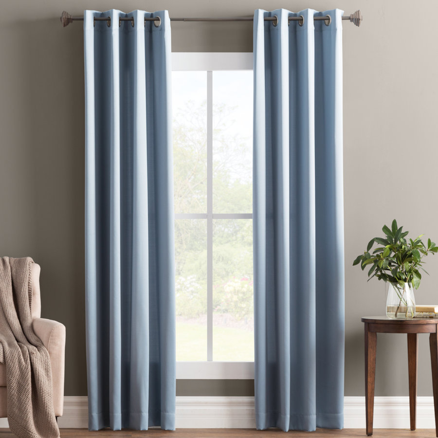 Wayfair Basics Room Darkening Grommet Curtain Panel
